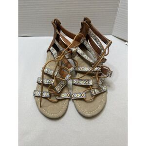 Muk‎ Luks Jessica Gladiator Sandal Size 6